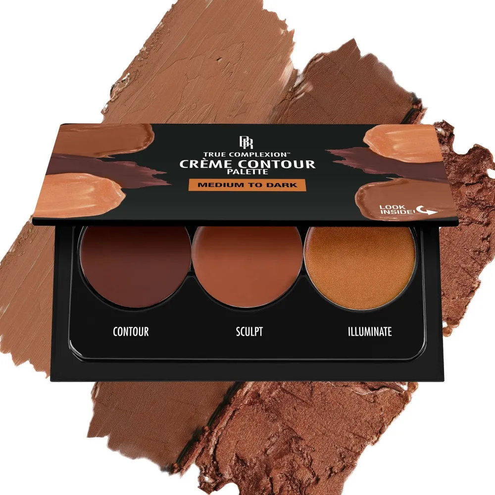 Black Radiance True Complexion Creme Contour Palette, Medium to Dark, 7.5 Gram Black Radiance True Complexion Creme Contour Palette, Medium to Dark, 7.5 Gram