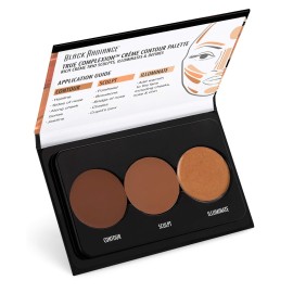 Black Radiance True Complexion Creme Contour Palette, Medium to Dark, 7.5 Gram Black Radiance True Complexion Creme Contour Palette, Medium to Dark, 7.5 Gram