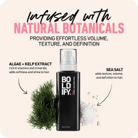 Boldify Hair Thickening Spray - Volume Booster - Stylist-Recommended Texture Spray for Hair Women & Men - 8oz