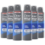 Men + Care Cool Fresh Spray Deodorant & Anti-Perspirant 150ml / 5.07 Oz International Version (Set of 6)