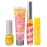 Lip Smacker Pink Lemonade Glam Bag Makeup Set for Girls | Lip Balm, Lip Gloss, Nail Polish, & Lotion | Christmas Make Up Collection | Holiday Present | Gift for Girls | Set of 4
