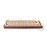 Continuous Cribbage Board Alphabet e Shape Inlaid in Maple and Bloodwood with Storage Drawer for Cribbage pegs 12.4 - 3 Tracks - House of Cribbage