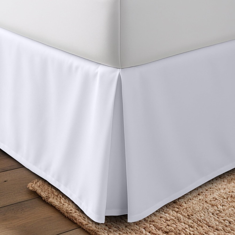 Utopia Bedding Queen Bed Skirt - Soft Quadruple Pleated Ruffle - Easy Fit with 16 Inch Tailored Drop - Hotel Quality, Shrinkage and Fade Resistant (Queen, White) Utopia Bedding Queen Bed Skirt - Soft Quadruple Pleated Ruffle - Easy Fit with 16 Inch Tailored Drop - Hotel Quality, Shrinkage and Fade Resistant (Queen, White)