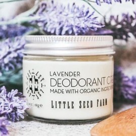 Little Seed Farm All Natural Deodorant Cream, Aluminum Free Deodorant for Women or Men, 2.4 Ounce - Lavender Little Seed Farm All Natural Deodorant Cream, Aluminum Free Deodorant for Women or Men, 2.4 Ounce - Lavender