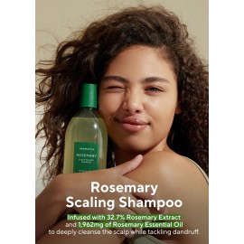 AROMATICA Rosemary Scalp Scaling Shampoo - Thinning Hair Loss Natural Rosemary Essential oil for Women - Vegan Hair Growth Biotin Shampoo - Free from Sulfate, Silicone, and Paraben (13.53 oz) AROMATICA Rosemary Scalp Scaling Shampoo - Thinning Hair Loss Natural Rosemary Essential oil for Women - Vegan Hair Growth Biotin Shampoo - Free from Sulfate, Silicone, and Paraben (13.53 oz)