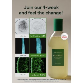 AROMATICA Rosemary Scalp Scaling Shampoo - Thinning Hair Loss Natural Rosemary Essential oil for Women - Vegan Hair Growth Biotin Shampoo - Free from Sulfate, Silicone, and Paraben (13.53 oz) AROMATICA Rosemary Scalp Scaling Shampoo - Thinning Hair Loss Natural Rosemary Essential oil for Women - Vegan Hair Growth Biotin Shampoo - Free from Sulfate, Silicone, and Paraben (13.53 oz)