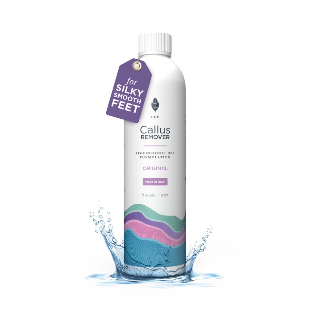 Lee Beauty Professional Callus Remover for Feet - Original, Powerful Formulation - Extra Strength Gel, Home Pedicure Foot Spa Results - Cracked & Dead Dry Skin Supplies - 8 Oz Lee Beauty Professional Callus Remover for Feet - Original, Powerful Formulation - Extra Strength Gel, Home Pedicure Foot Spa Results - Cracked & Dead Dry Skin Supplies - 8 Oz
