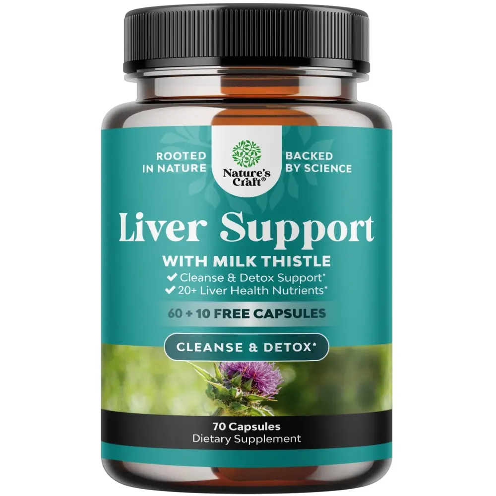 Liver Cleanse Detox & Repair 70 Capsules - Herbal Liver Support Milk Thistle Supplement - Silymarin Milk Thistle Supplements with Dandelion Root, Choline, Beetroot & Artichoke Extract Liver Cleanse Detox & Repair 70 Capsules - Herbal Liver Support Milk Thistle Supplement - Silymarin Milk Thistle Supplements with Dandelion Root, Choline, Beetroot & Artichoke Extract