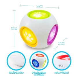 BEST LEARNING Learning Cube - Educational Musical Activity Center Block for Infants Babies Toddlers 6-12 Month and up - Toys for 1 Year Old - First Birthday Present for Boy and Girl