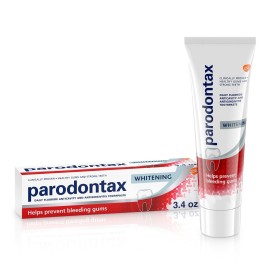 Parodontax Whitening Toothpaste for Bleeding Gums, Teeth Whitening and Gingivitis Treatment - 3.4 Ounces Parodontax Whitening Toothpaste for Bleeding Gums, Teeth Whitening and Gingivitis Treatment - 3.4 Ounces