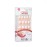 Kiss Salon Acrylic French Nails 28pc Rumour Mill KSA12, white