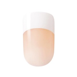 Kiss Salon Acrylic French Nails 28pc Rumour Mill KSA12, white Kiss Salon Acrylic French Nails 28pc Rumour Mill KSA12, white