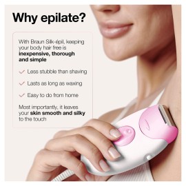 Braun Epilator Silk-epil 3 3-270, Hair Removal Device, Epilator for Women, Shaver & Trimmer, Hair Removal Braun Epilator Silk-epil 3 3-270, Hair Removal Device, Epilator for Women, Shaver & Trimmer, Hair Removal