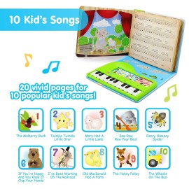 BEST LEARNING My First Piano Book - Educational Musical Toy for Toddlers Kids Ages 3-5 Years - Ideal 3, 4 Year Old Boy or Girl Birthday Present BEST LEARNING My First Piano Book - Educational Musical Toy for Toddlers Kids Ages 3-5 Years - Ideal 3, 4 Year Old Boy or Girl Birthday Present