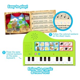 BEST LEARNING My First Piano Book - Educational Musical Toy for Toddlers Kids Ages 3-5 Years - Ideal 3, 4 Year Old Boy or Girl Birthday Present BEST LEARNING My First Piano Book - Educational Musical Toy for Toddlers Kids Ages 3-5 Years - Ideal 3, 4 Year Old Boy or Girl Birthday Present