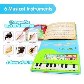 BEST LEARNING My First Piano Book - Educational Musical Toy for Toddlers Kids Ages 3-5 Years - Ideal 3, 4 Year Old Boy or Girl Birthday Present BEST LEARNING My First Piano Book - Educational Musical Toy for Toddlers Kids Ages 3-5 Years - Ideal 3, 4 Year Old Boy or Girl Birthday Present