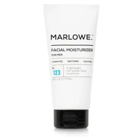 MARLOWE. No. 123 Men\'s Facial Moisturizer 6 oz, Lightweight Daily Face Lotion for Men, Includes Natural Extracts to Hydrate, Soothe & Restore, Light Aloe Citron Scent