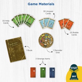 Exit: The Abandoned Cabin - Kennerspiel Des Jahres Winner, Card-Based Family Escape Room Game for 1-4 Players, Ages 12+, Blue Exit: The Abandoned Cabin - Kennerspiel Des Jahres Winner, Card-Based Family Escape Room Game for 1-4 Players, Ages 12+, Blue