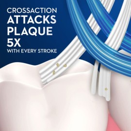 Oral-B CrossAction All In One Toothbrush, Soft, Deep Plaque Removal, 4 count Oral-B CrossAction All In One Toothbrush, Soft, Deep Plaque Removal, 4 count