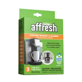 Affresh Coffee Maker Cleaner, Works with Multi-cup and Single-serve Brewers, 3 Tablets Affresh Coffee Maker Cleaner, Works with Multi-cup and Single-serve Brewers, 3 Tablets