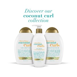 OGX Quenching + Coconut Curls Frizz-Defying Styling Milk, Nourishing Leave-In Hair Treatment with Coconut, Citrus Oil & Honey, Paraben-Free and Sulfated-Surfactants Free, 6 fl oz OGX Quenching + Coconut Curls Frizz-Defying Styling Milk, Nourishing Leave-In Hair Treatment with Coconut, Citrus Oil & Honey, Paraben-Free and Sulfated-Surfactants Free, 6 fl oz