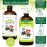 RejuveNaturals Castor Oil (16oz Glass Bottle) USDA Certified Organic, 100% Pure, Cold Pressed, Hexane Free. Boost Hair Growth for Thicker, Fuller Hair, Lashes & Eyebrows.