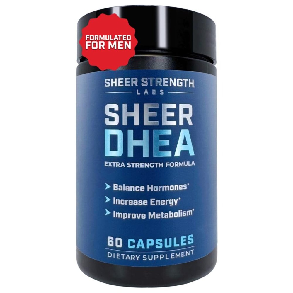 DHEA Supplement for Men DHEA 100mg - Pure DHEA Supplement for Men for Strength and Hormone Balance - DHEA for Women and Men - High Purity Enhanced Absorption 60 SV USA DHEA Supplement for Men DHEA 100mg - Pure DHEA Supplement for Men for Strength and Hormone Balance - DHEA for Women and Men - High Purity Enhanced Absorption 60 SV USA