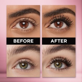 LOral Paris Makeup Voluminous Lash Paradise Mascara, Voluptuous Volume, Intense Length, Feathery Soft Full Lashes, No Flaking, No Smudging, No Clumping, Mystic Black, 0.28 Fl Oz (Pack of 1) LOral Paris Makeup Voluminous Lash Paradise Mascara, Voluptuous Volume, Intense Length, Feathery Soft Full Lashes, No Flaking, No Smudging, No Clumping, Mystic Black, 0.28 Fl Oz (Pack of 1)