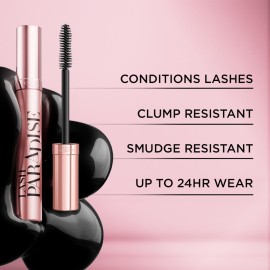 L\'Oreal Paris Voluminous Lash Paradise Waterproof Mascara, Blackest Black, 0.25 Fl Oz (Pack of 1) L\'Oreal Paris Voluminous Lash Paradise Waterproof Mascara, Blackest Black, 0.25 Fl Oz (Pack of 1)