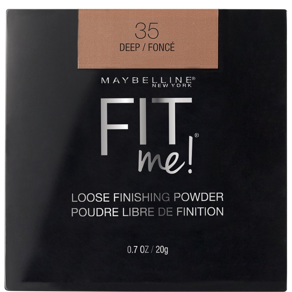 Maybelline Fit Me Loose Setting Powder, Face Powder Makeup & Finishing Powder, Deep, 1 Count Maybelline Fit Me Loose Setting Powder, Face Powder Makeup & Finishing Powder, Deep, 1 Count