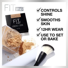 Maybelline Fit Me Loose Setting Powder, Face Powder Makeup & Finishing Powder, Deep, 1 Count Maybelline Fit Me Loose Setting Powder, Face Powder Makeup & Finishing Powder, Deep, 1 Count