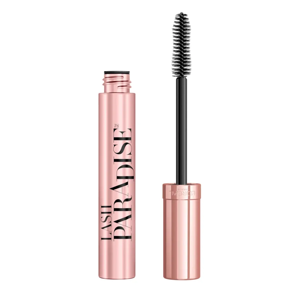 L\'Oreal Paris Makeup Voluminous Lash Paradise Mascara, Voluptuous Volume, Intense Length, Feathery Soft Full Lashes, No Flaking, No Smudging, No Clumping, Black, 0.28 Fl Oz (Pack of 1) L\'Oreal Paris Makeup Voluminous Lash Paradise Mascara, Voluptuous Volume, Intense Length, Feathery Soft Full Lashes, No Flaking, No Smudging, No Clumping, Black, 0.28 Fl Oz (Pack of 1)