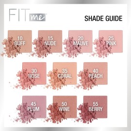 Maybelline Fit Me Blush, Lightweight, Smooth, Blendable, Long-lasting All-Day Face Enhancing Makeup Color, Pink, 1 Count Maybelline Fit Me Blush, Lightweight, Smooth, Blendable, Long-lasting All-Day Face Enhancing Makeup Color, Pink, 1 Count