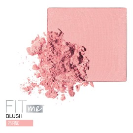 Maybelline Fit Me Blush, Lightweight, Smooth, Blendable, Long-lasting All-Day Face Enhancing Makeup Color, Pink, 1 Count Maybelline Fit Me Blush, Lightweight, Smooth, Blendable, Long-lasting All-Day Face Enhancing Makeup Color, Pink, 1 Count