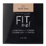 Maybelline Fit Me Loose Setting Powder, Face Powder and Finishing Makeup, Medium, 1 Count