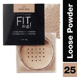 Maybelline Fit Me Loose Setting Powder, Face Powder and Finishing Makeup, Medium, 1 Count Maybelline Fit Me Loose Setting Powder, Face Powder and Finishing Makeup, Medium, 1 Count