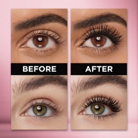 L\'Oreal Paris Makeup Voluminous Lash Paradise Mascara, Voluptuous Volume, Intense Length, Feathery Soft Full Lashes, No Flaking, No Smudging, No Clumping, Blackest Black, 0.25 Fl Oz (Pack of 1) L\'Oreal Paris Makeup Voluminous Lash Paradise Mascara, Voluptuous Volume, Intense Length, Feathery Soft Full Lashes, No Flaking, No Smudging, No Clumping, Blackest Black, 0.25 Fl Oz (Pack of 1)