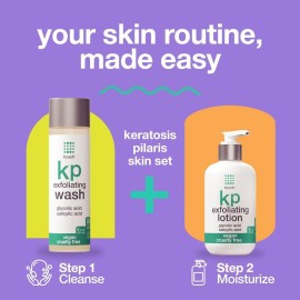 TOUCH Glycolic Acid Lotion for Keratosis Pilaris - KP Exfoliating Body Lotion Moisturizer - for AHA BHA Rough & Bumpy Skin- Gets Rid of Redness - 8 Fl Oz TOUCH Glycolic Acid Lotion for Keratosis Pilaris - KP Exfoliating Body Lotion Moisturizer - for AHA BHA Rough & Bumpy Skin- Gets Rid of Redness - 8 Fl Oz
