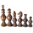 Chessbazar Chess Set Globe Design King 5 32 Wooden Weighted Handmade Chess Pieces By