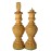 Chessbazar Chess Set Globe Design King 5 32 Wooden Weighted Handmade Chess Pieces By