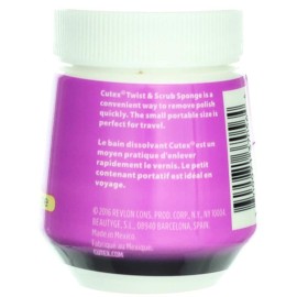 Cutex Nail Polish Remover Twist & Scrub Sponge 1.75 oz - 2 Pack Cutex Nail Polish Remover Twist & Scrub Sponge 1.75 oz - 2 Pack