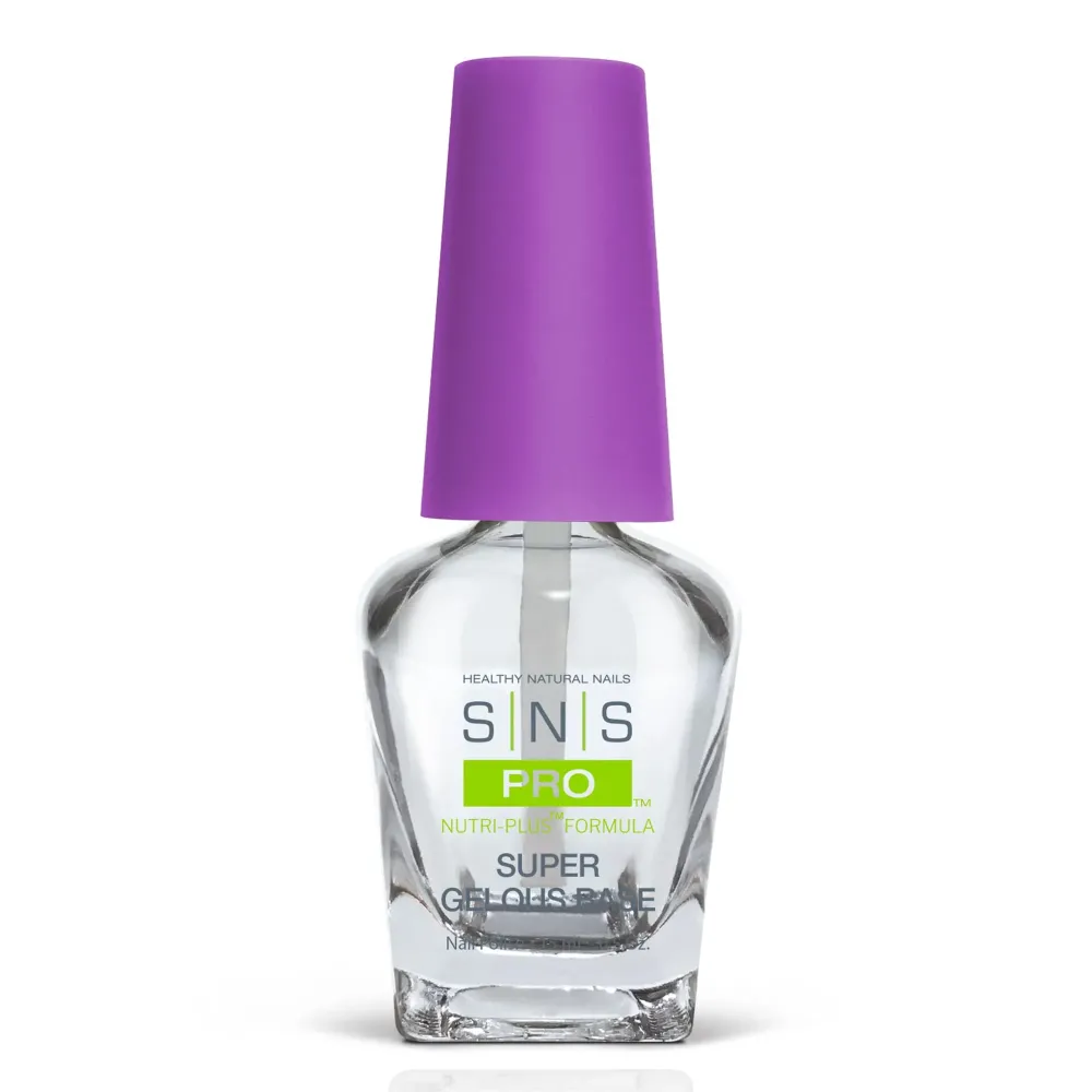 SNS Base Coat Nail Polish for Nail Dip Powder, Super Gelous Base - Long-Lasting & Fast-Drying Nail Strengtheners Gel Base for Premium Colors - Low Odor & No UV Lamp Required - 0.5 oz. SNS Base Coat Nail Polish for Nail Dip Powder, Super Gelous Base - Long-Lasting & Fast-Drying Nail Strengtheners Gel Base for Premium Colors - Low Odor & No UV Lamp Required - 0.5 oz.