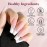 AIMEILI No Wipe Top Coat Soak Off U V LED Gel Nail Polish