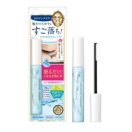Heroine Make by KissMe Speedy Mascara Remover, Gentle Eye Makeup Remover for Waterproof Mascara, Fast-Acting & Non-Irritating Cleanser, Removes Stubborn Eye Makeup, 0.22 fl Oz Heroine Make by KissMe Speedy Mascara Remover, Gentle Eye Makeup Remover for Waterproof Mascara, Fast-Acting & Non-Irritating Cleanser, Removes Stubborn Eye Makeup, 0.22 fl Oz