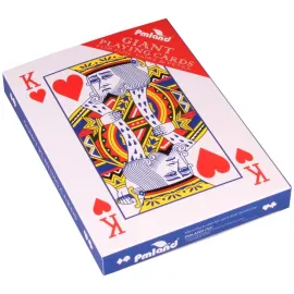 PMLAND Giant 5 x 7 Inch Large Poker Index Playing Cards PMLAND Giant 5 x 7 Inch Large Poker Index Playing Cards