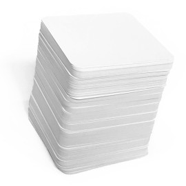 Blank Square Playing Cards (2.75 Square & Matte Finish) 200 Blank Cards, Flash Cards, Board Game Cards, Study Guide & Note Cards