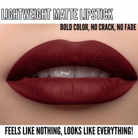 Mynena Burgundy Red Long Lasting Lipstick for Women Waterproof & Transfer-Proof | Hydrating with Shea Butter | Bold Pigment Matte Color Lip Stain | Talc-Free & Vegan Product that Performs | Emma Mynena Burgundy Red Long Lasting Lipstick for Women Waterproof & Transfer-Proof | Hydrating with Shea Butter | Bold Pigment Matte Color Lip Stain | Talc-Free & Vegan Product that Performs | Emma