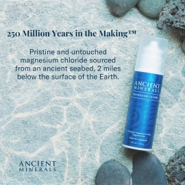 Ancient Minerals Magnesium Lotion high concentration genuine zechstein topical magnesium chloride (5oz) Ancient Minerals Magnesium Lotion high concentration genuine zechstein topical magnesium chloride (5oz)