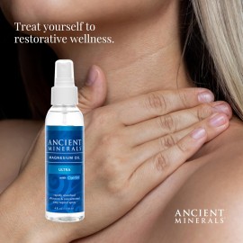 Ancient Minerals Magnesium Oil Spray Ultra with MSM - a Pure Zechstein Topical Magnesium Chloride with The Added Benefits of OptiMSM (4oz) Ancient Minerals Magnesium Oil Spray Ultra with MSM - a Pure Zechstein Topical Magnesium Chloride with The Added Benefits of OptiMSM (4oz)