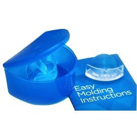Dental Guard SMARTGUARD ELITE (2 Guards 1 Travel case) Front tooth Custom Anti Teeth Grinding Night Guard for Clenching - Dentist Designed - Bruxing Splint Mouth Protector for Relief of Symptoms Dental Guard SMARTGUARD ELITE (2 Guards 1 Travel case) Front tooth Custom Anti Teeth Grinding Night Guard for Clenching - Dentist Designed - Bruxing Splint Mouth Protector for Relief of Symptoms